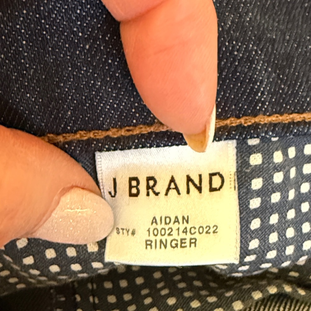 J Brand Aidan Boyfriend Mid Rise Jeans Ringer Wash Waist 26 - Picture 5 of 16